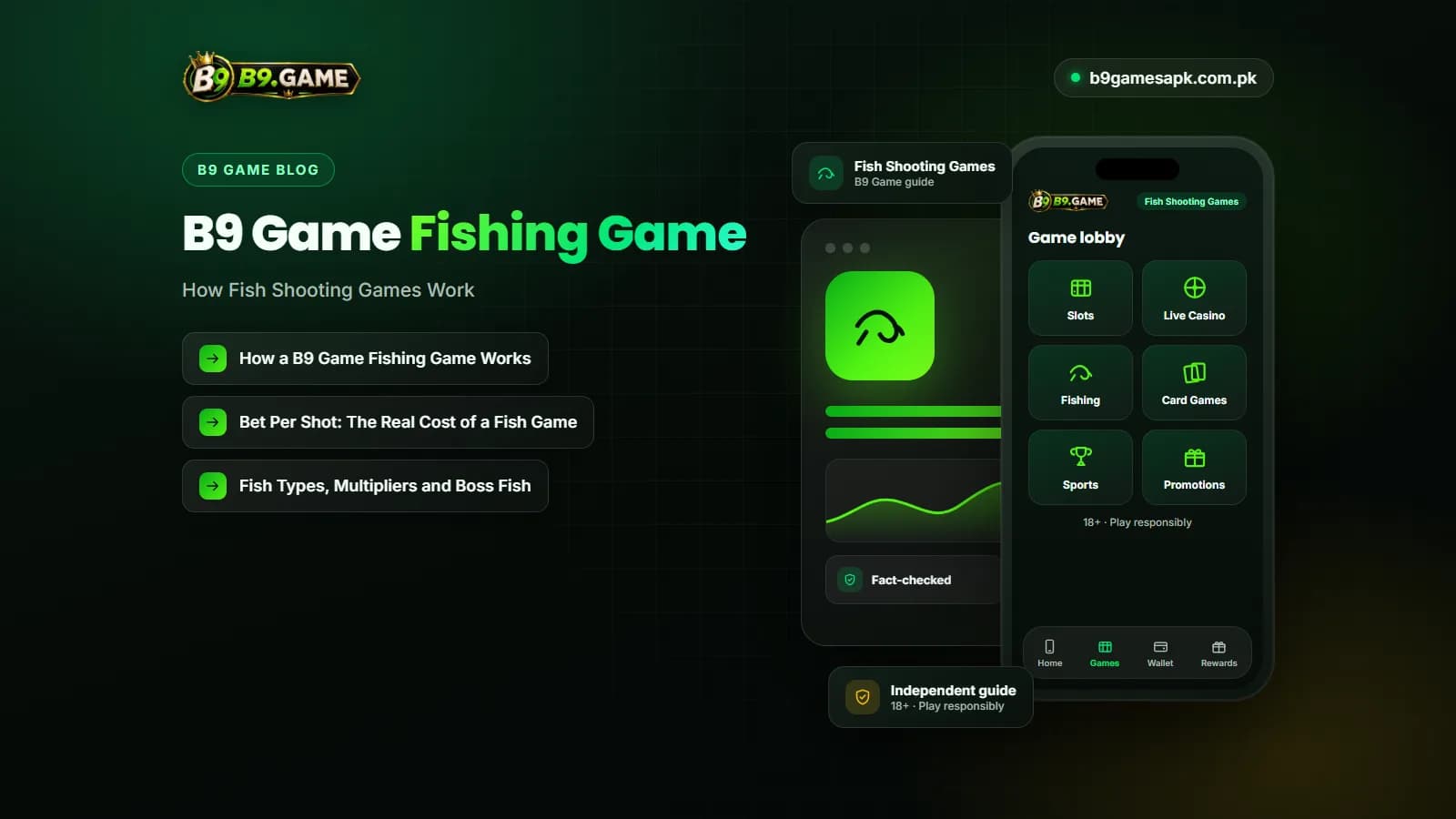 Underwater fish shooting game scene for the B9 Game fishing game guide