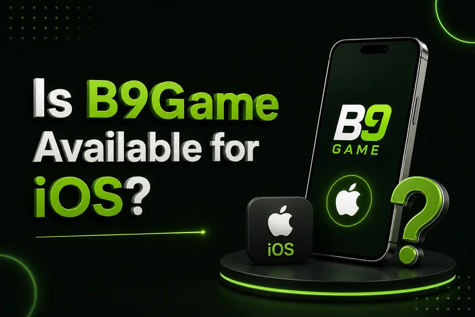 Is B9Game available for iOS devices