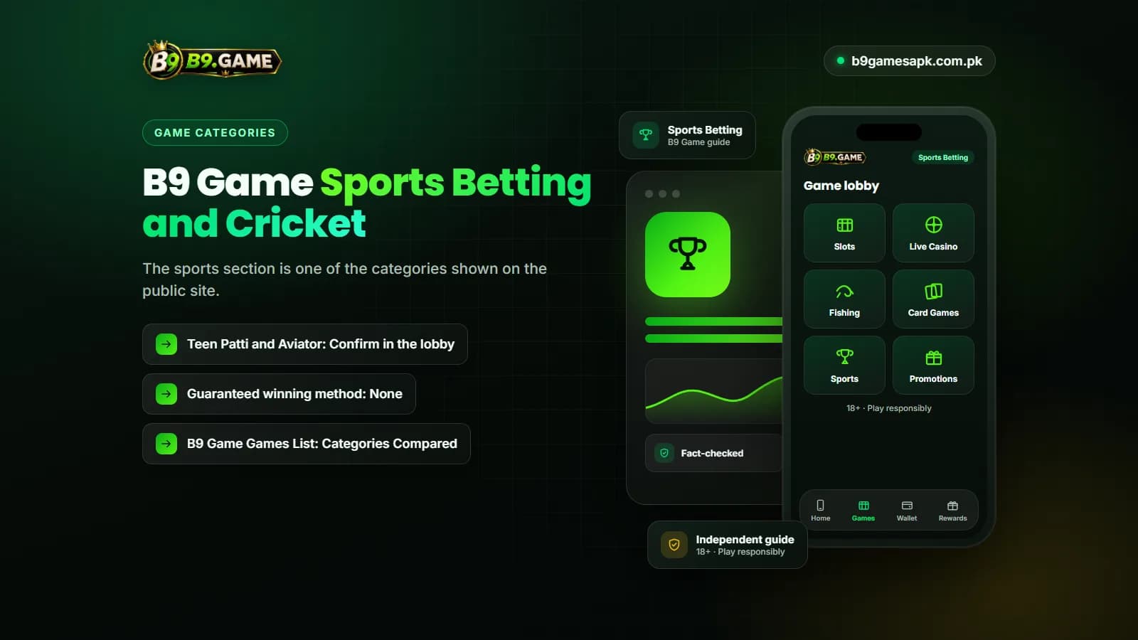 B9 Game sports betting and cricket markets explained