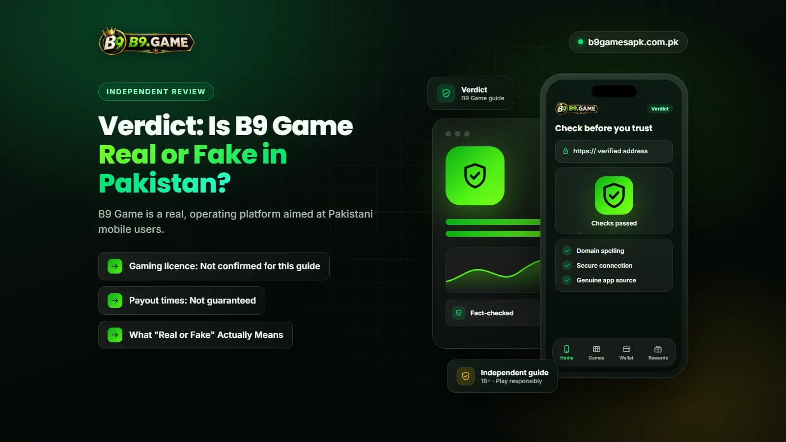 Balanced verdict on whether B9 Game is real or fake