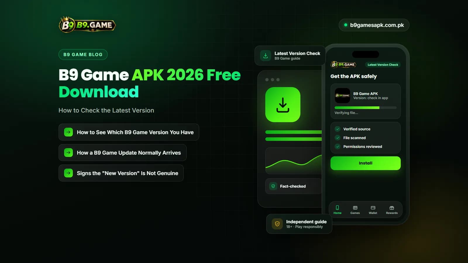 Latest Version Check Checking the installed B9 Game APK version before a 2026 update